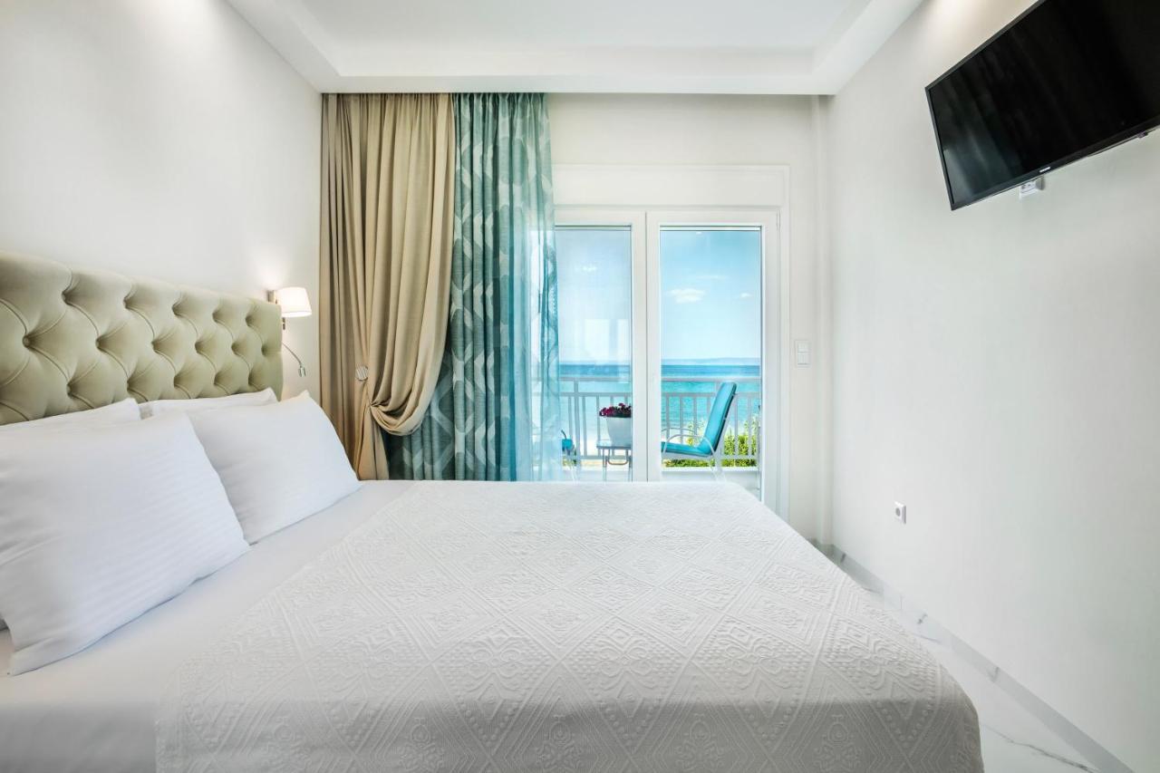 Beach Front Casa Elena Hanioti Ngoại thất bức ảnh