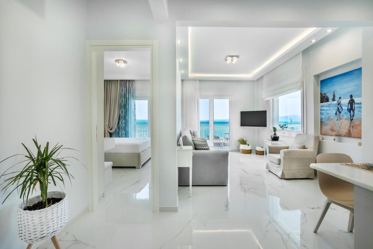 Beach Front Casa Elena Hanioti Ngoại thất bức ảnh