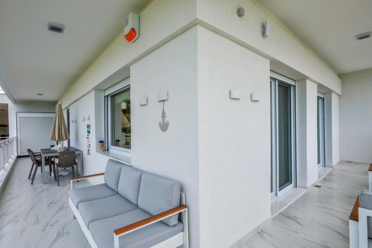 Beach Front Casa Elena Hanioti Ngoại thất bức ảnh