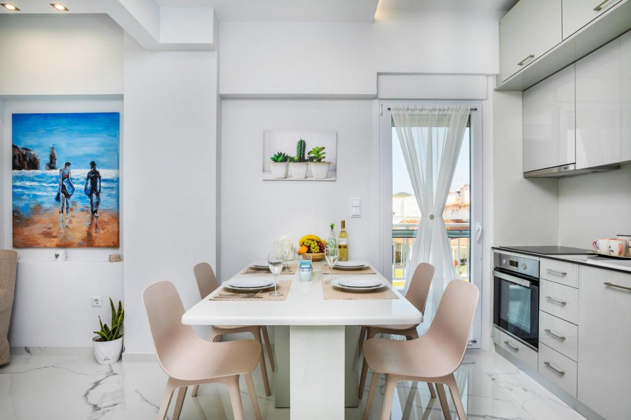 Beach Front Casa Elena Hanioti Ngoại thất bức ảnh