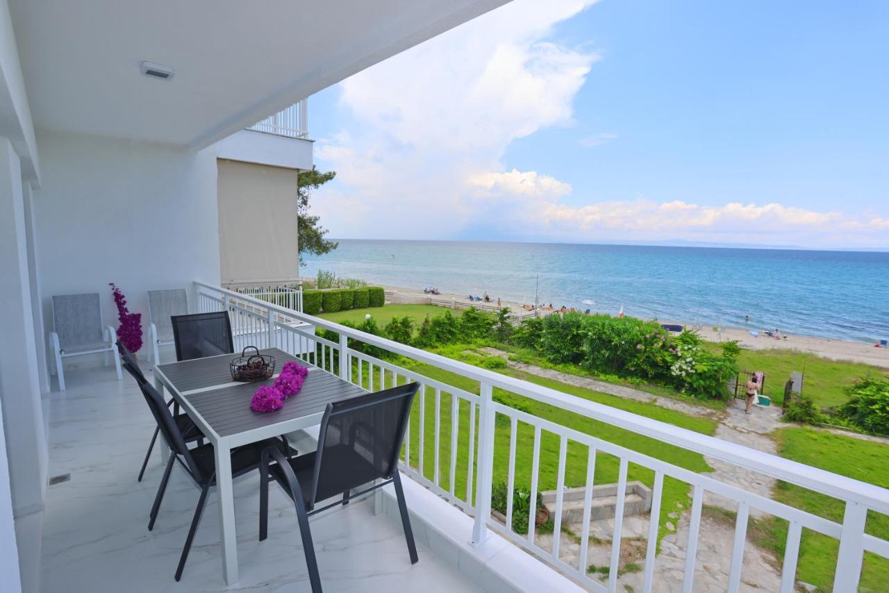 Beach Front Casa Elena Hanioti Ngoại thất bức ảnh